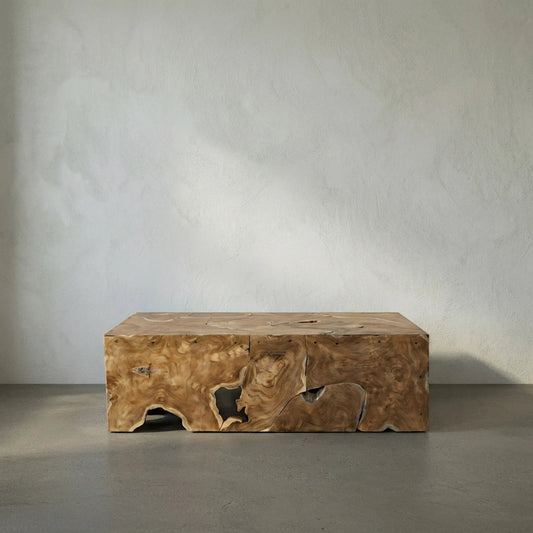 Vert Coffee Table by Noir in teak. Made from teak in a eclectic & global style.