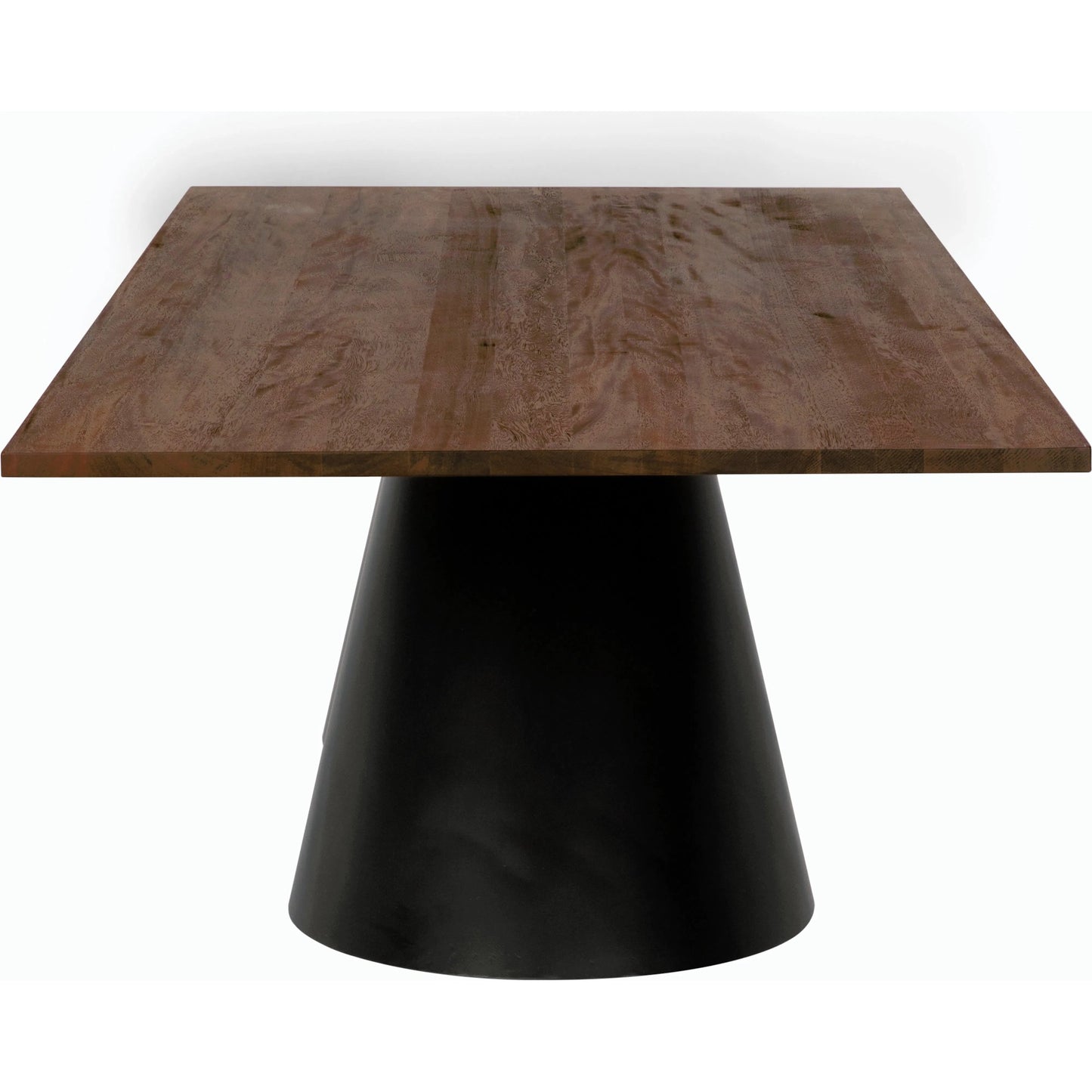 005 SI-2189460 | Additional Silo | Mason Table by Noir in dark walnut and matte black. Made from walnut, veneer and industrial steel in a modern style.