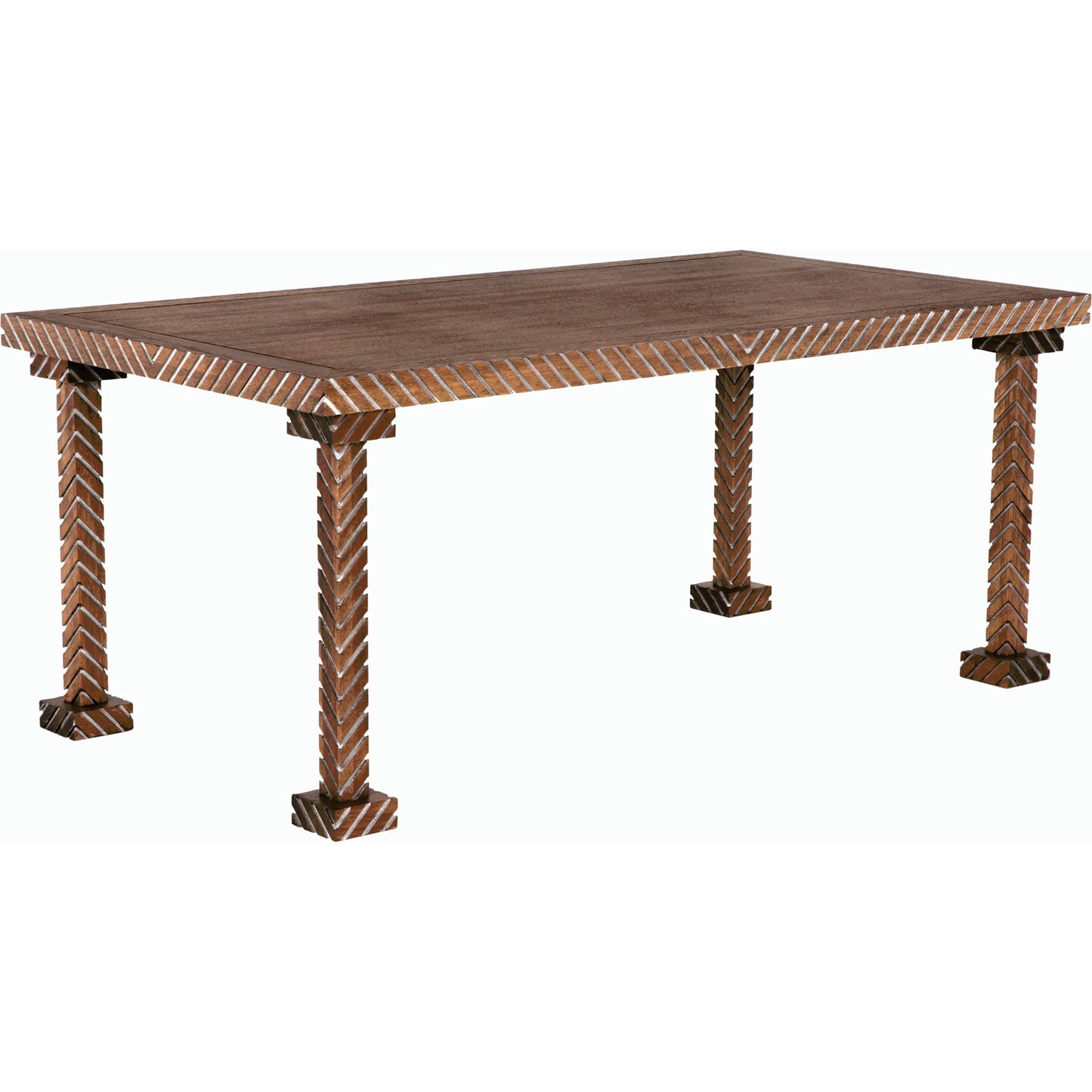 002 SI-2189485 | Additional Silo | Ryder Table by Noir in dark walnut. Made from walnut and veneer in a modern style.