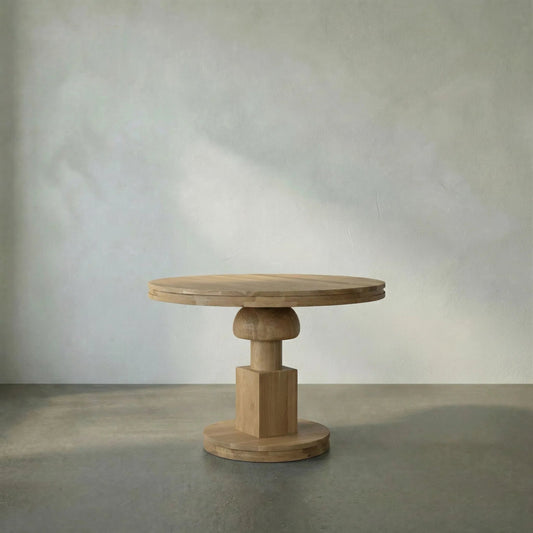 Baron Table by Noir in clear flat. Made from white oak in a modern style.