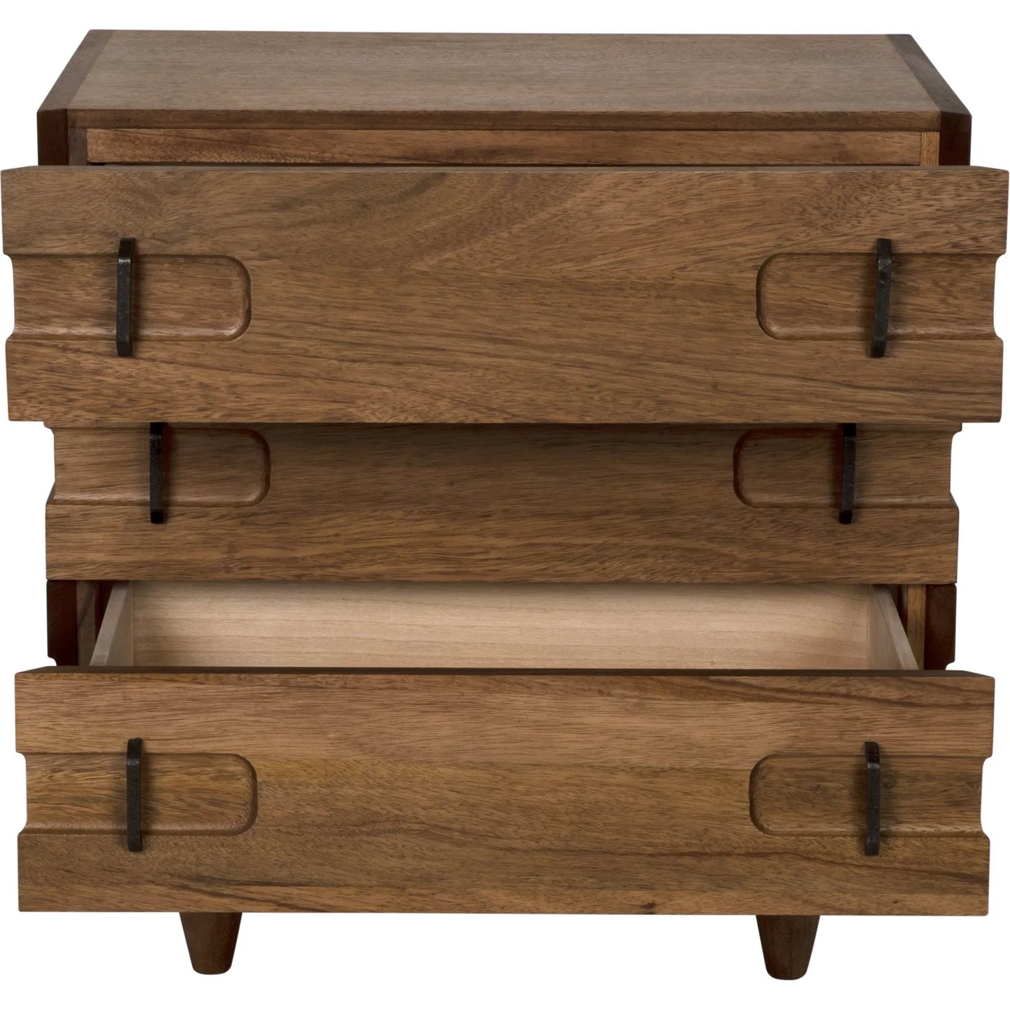 013 S-334654 | Unknown | David Side Table by Noir. Made from walnut in a modern style.
