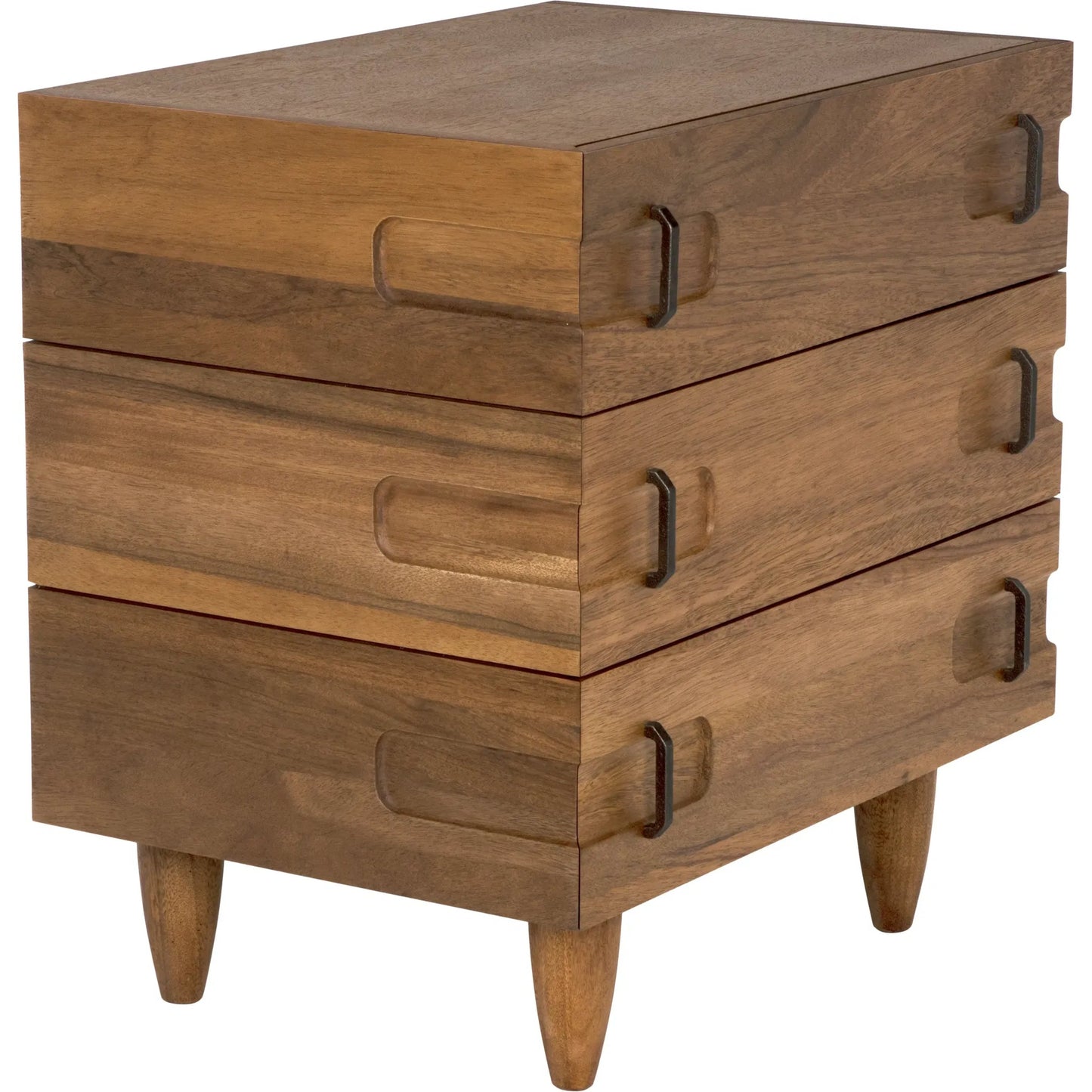 012 S-334654 | Unknown | David Side Table by Noir. Made from walnut in a modern style.