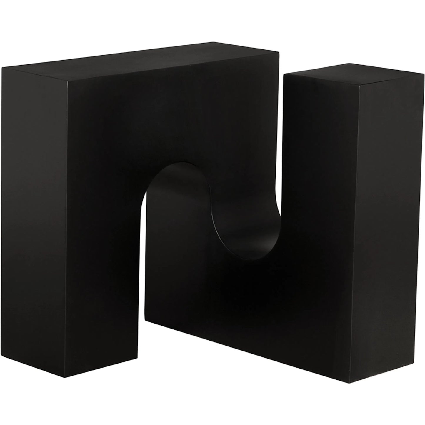 002 SI-2461781 | Additional Silo | Leopold Side Table by Noir in matte black. Made from iron in a modern style.