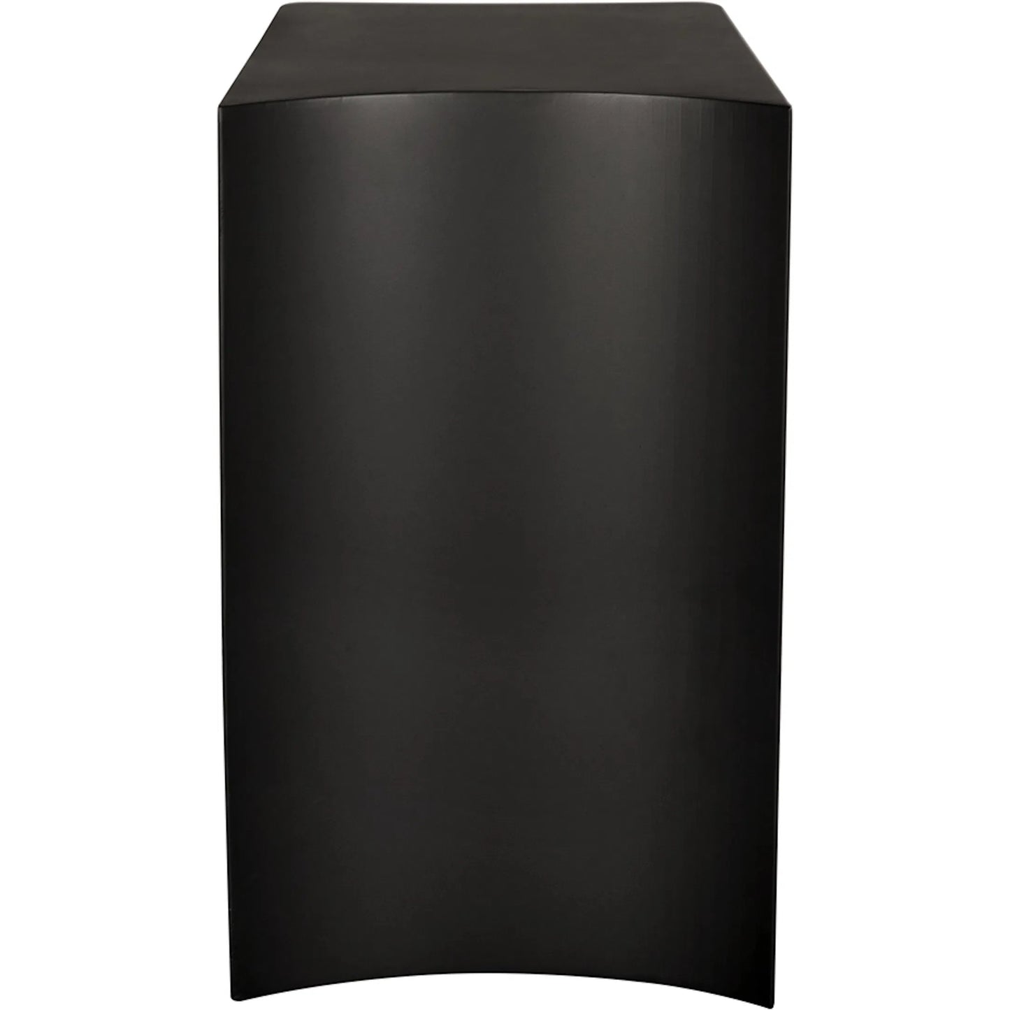 004 SI-2461782 | Closeup | Mulligan Side Table by Noir in matte black. Made from iron in a modern style.