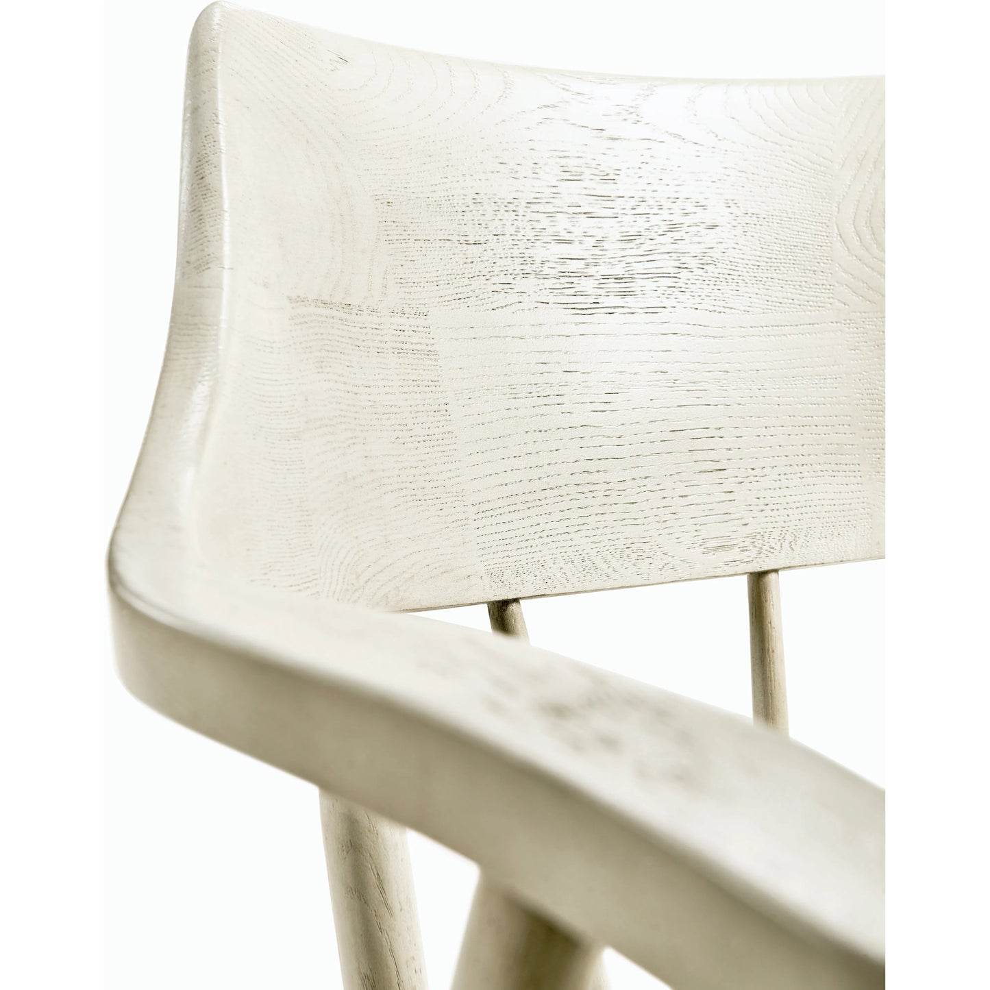 009 SI-2186364 | Closeup | Reimagined Transient Captains Chair by Jonathan Charles in country white oak. Made from oak in a modern style.