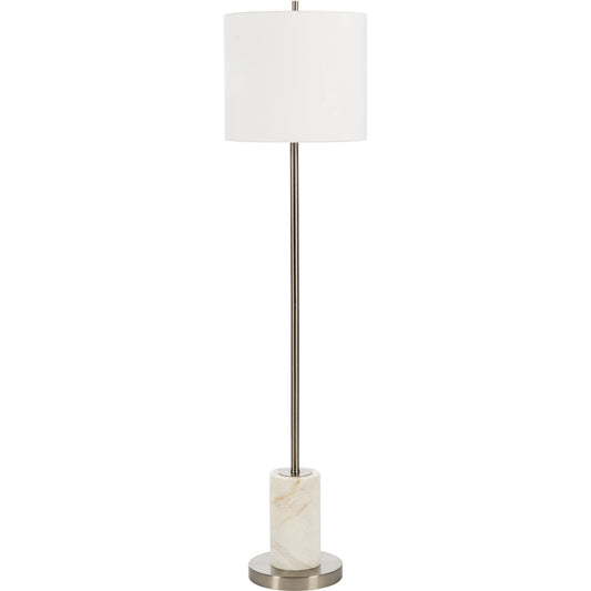 Anthologie Lamp by Bradburn Home in white. Made from marble, metal in a modern style.