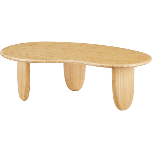 Zephyr Coffee Table by Greenington. Made from 100% solid moso bamboo in a rustic style.
