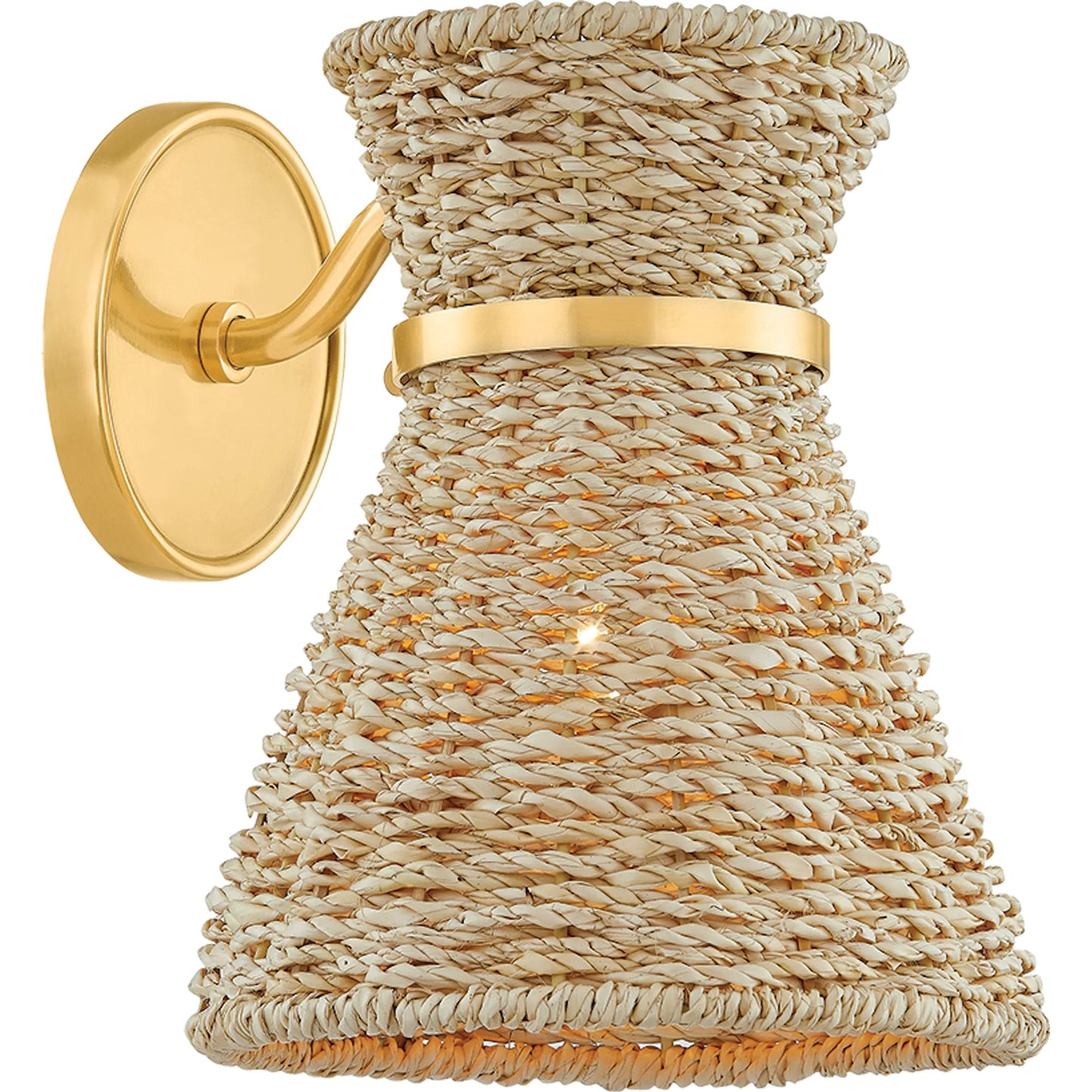 001 SI-2388248 | Primary Silo | Jamie Wall Sconce by Mitzi in aged brass. Made from steel in a rustic style.