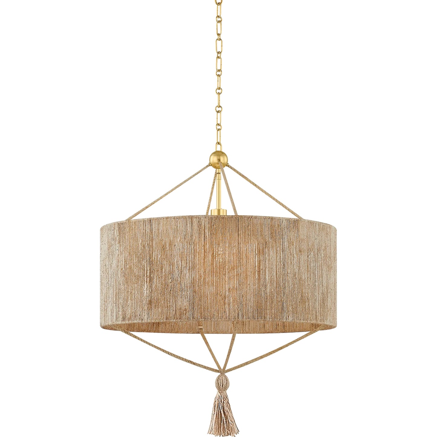 001 SI-2388369 | Primary Silo | Reyn Pendant by Mitzi in aged brass. Made from steel in a unique style.
