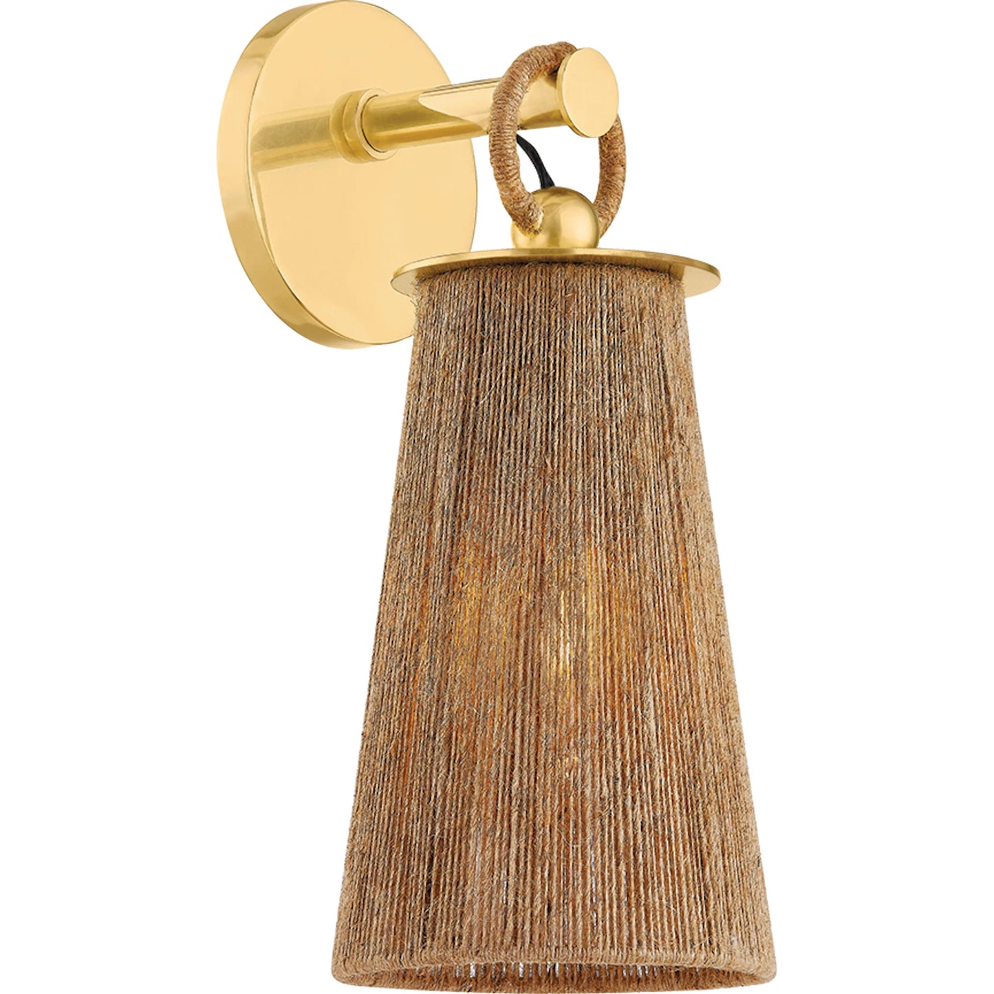 001 SI-2388276 | Primary Silo | Lauz Wall Sconce by Mitzi in aged brass. Made from steel in a unique style.