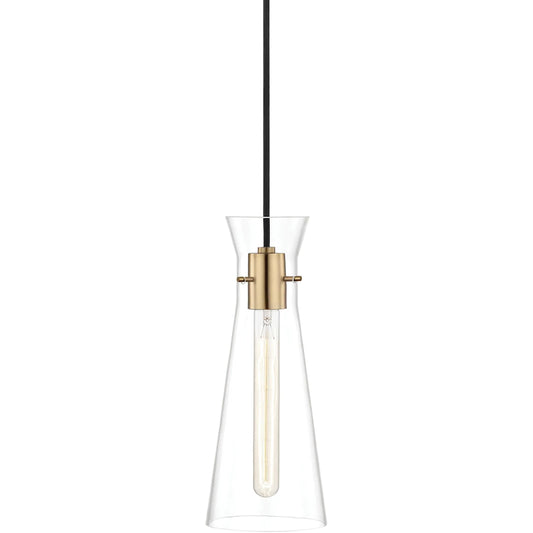 Anya Pendant by Mitzi. Made from steel in a modern style.