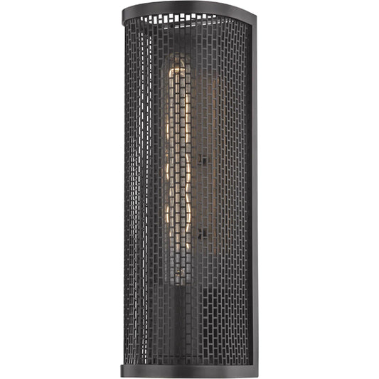 Britt Wall Sconce by Mitzi. Made from steel in a modern style.