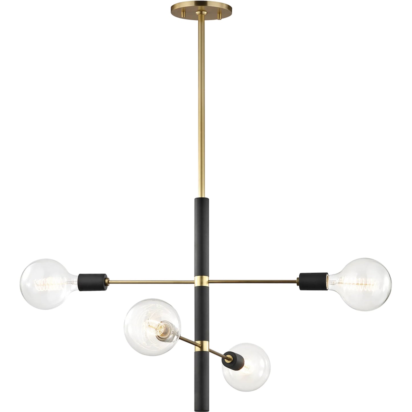 007 S-313374 | Additional Silo | Astrid Chandelier by Mitzi. Made from steel in a modern style.