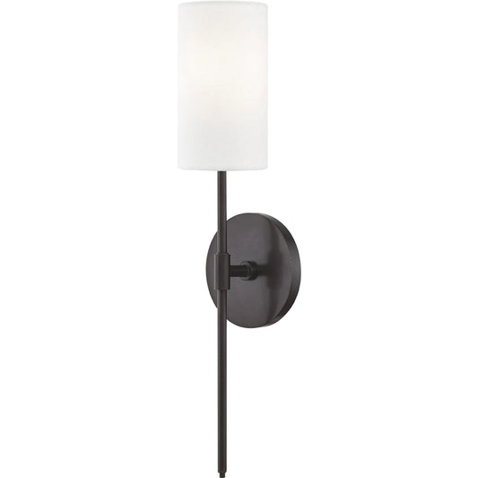 Olivia Wall Sconce by Mitzi. Made from steel in a transitional style.