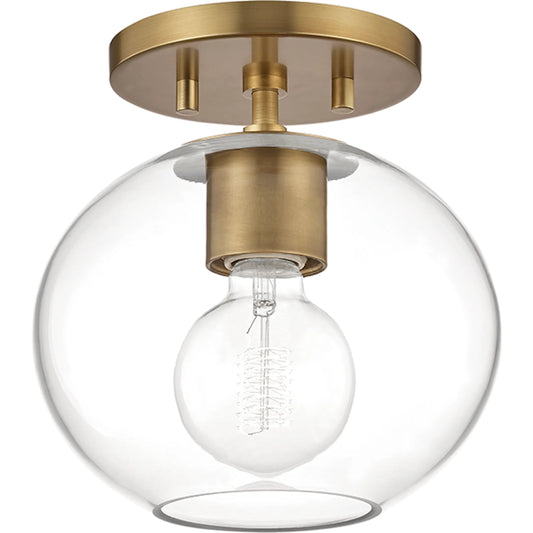 001 SR-782265 | Primary Silo | Margot Semi Flush by Mitzi. Made from steel in a modern style.