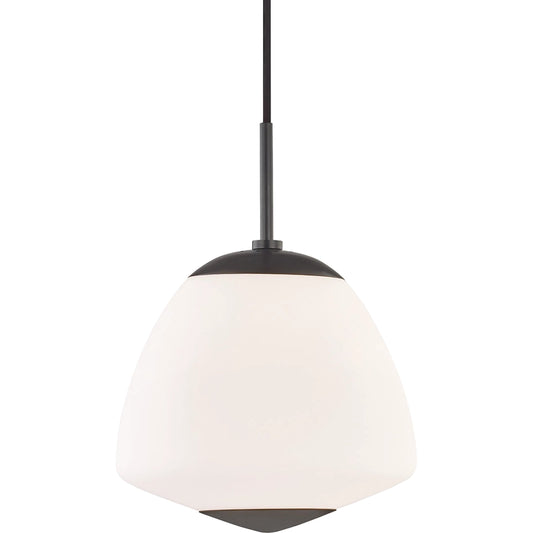 Jane Pendant by Mitzi. Made from steel in a modern style.