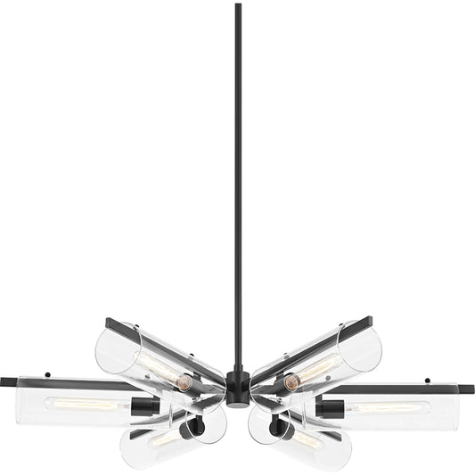 Ariel Chandelier by Mitzi. Made from steel in a modern style.