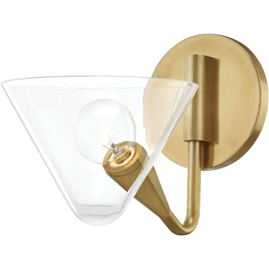 Isabella Wall Sconce by Mitzi. Made from steel in a modern style.