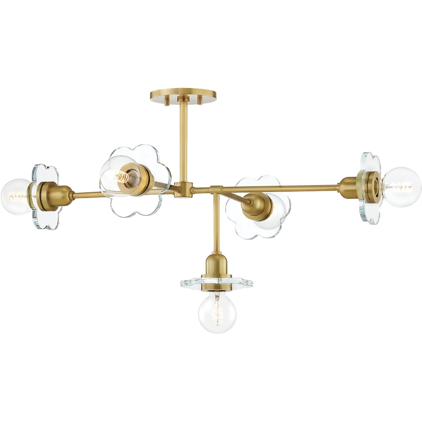 001 SR-762536 | Primary Silo | Alexa Chandelier by Mitzi. Made from steel in a modern style.