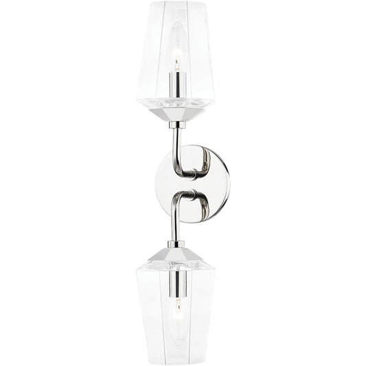 Kayla Bath Bracket by Mitzi. Made from steel in a transitional style.