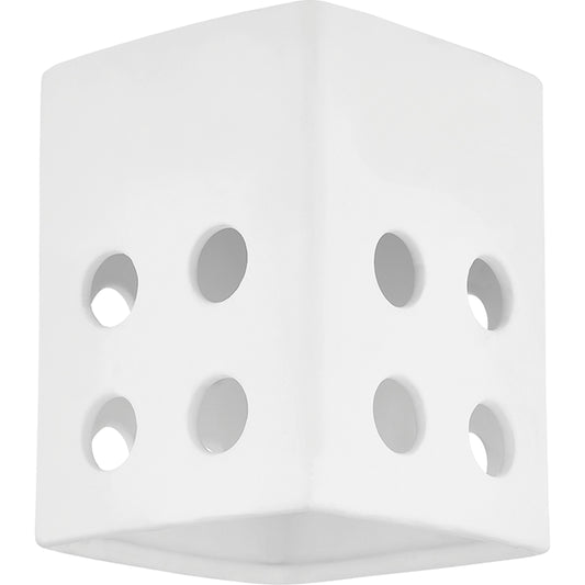 001 SI-2029433 | Primary Silo | Tatum II Flush Mount by Mitzi in aged brass, ceramic raw matte white. Made from steel in a modern style.