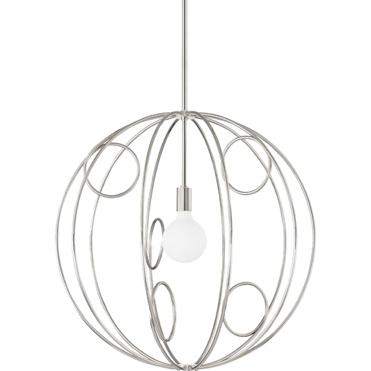 Alanis Pendant by Mitzi. Made from steel in a modern style.