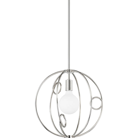 Alanis Pendant by Mitzi. Made from steel in a modern style.
