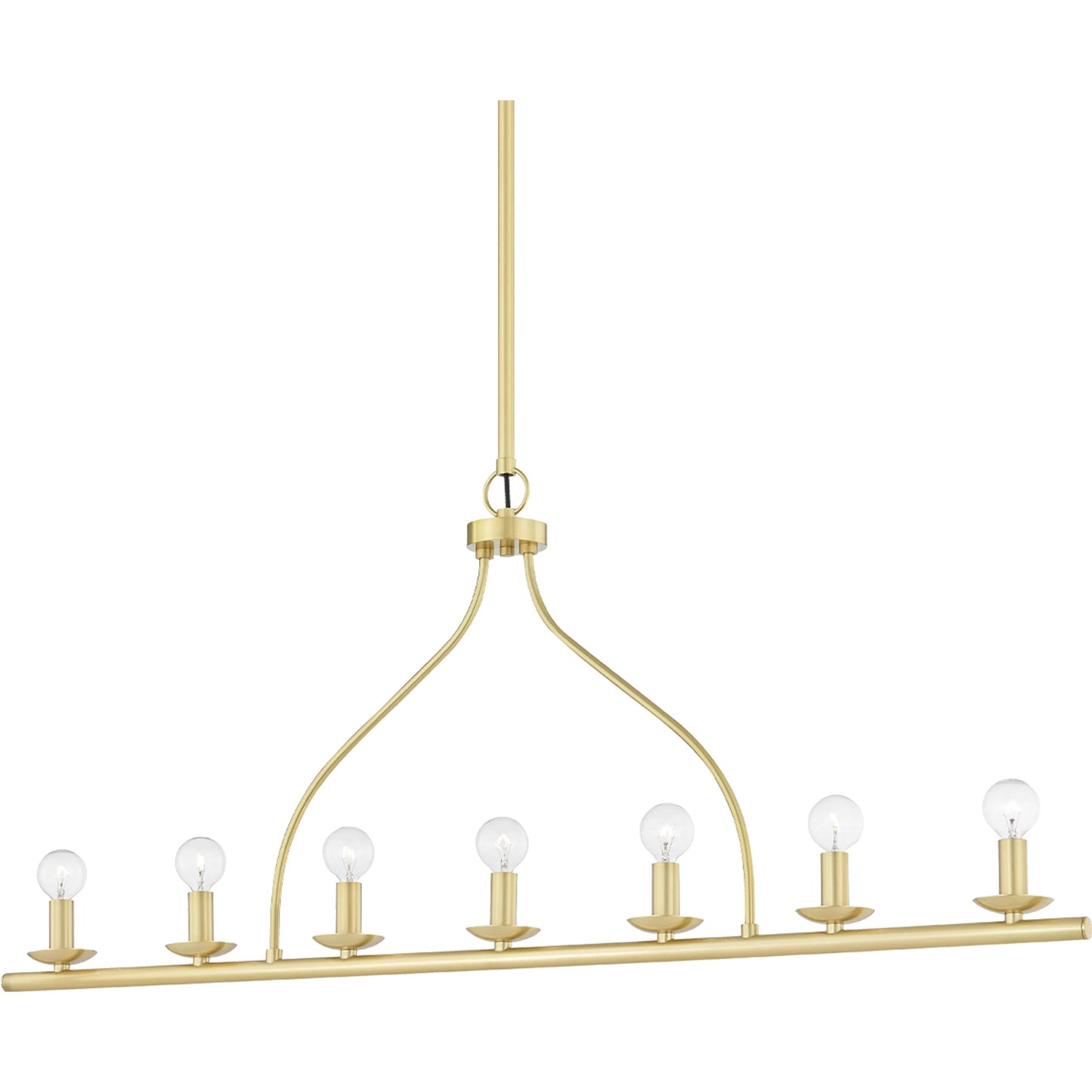 001 SR-914695 | Primary Silo | Kendra Linear Pendant by Mitzi. Made from steel in a modern style.