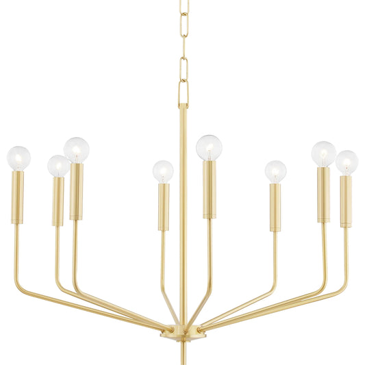 Bailey Chandelier by Mitzi. Made from steel in a modern style.