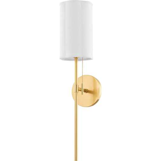 Fawn 1 Light Wall Sconce by Mitzi. Made from steel in a modern style.