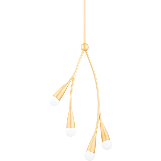 001 SI-2029558 | Primary Silo | Elsa 4 Light Pendant by Mitzi. Made from iron, steel in a modern style.