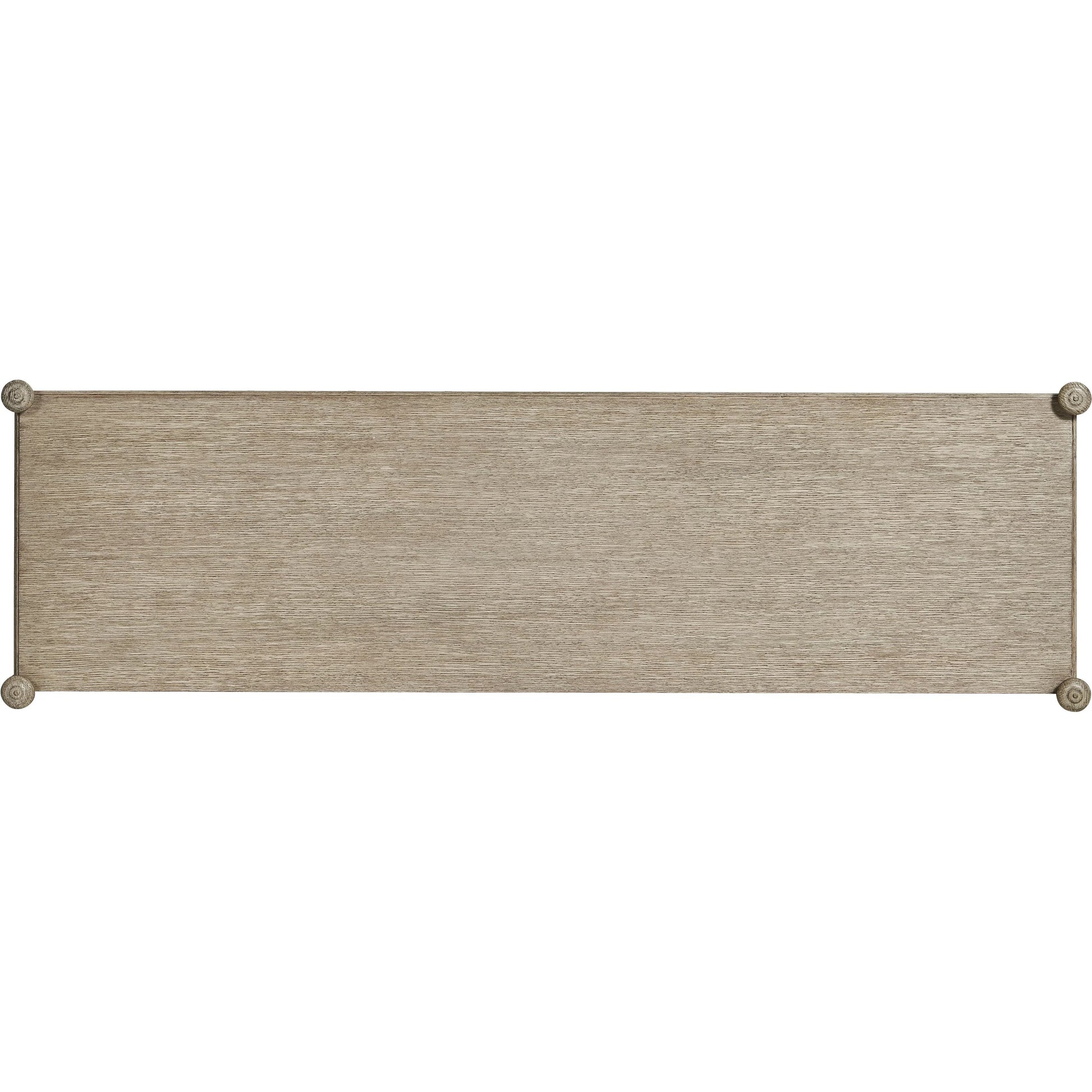Morris Console Table by Jonathan Charles in greyed oak. Made from oak in a traditional style.