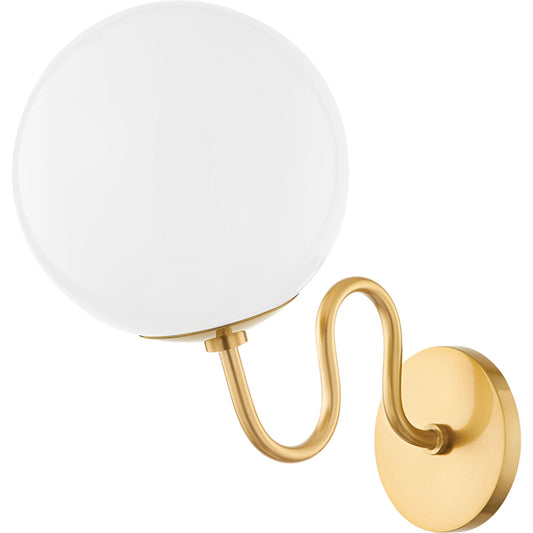 001 SI-2029695 | Primary Silo | Havana 1 Light Wall Sconce by Mitzi in polished nickel. Made from steel in a modern style.