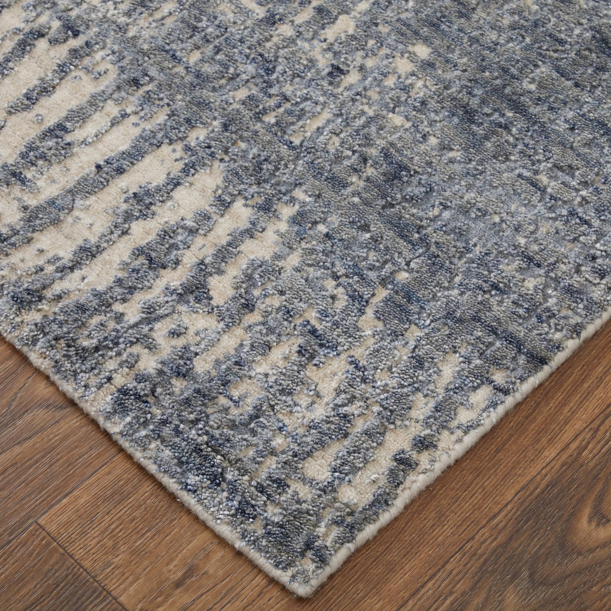 Eastfield Rug - 69AIF by Feizy in blue, ivory, gray. Made from wool, viscose in a unique style.