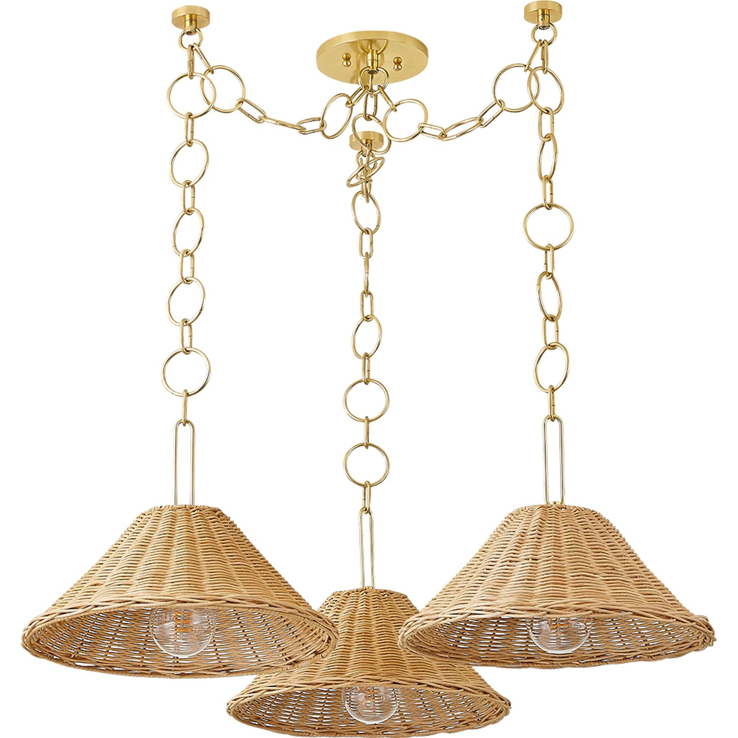 001 SI-2335685 | Primary Silo | Dalia Chandelier by Mitzi in aged brass. Made from steel in a rustic style.