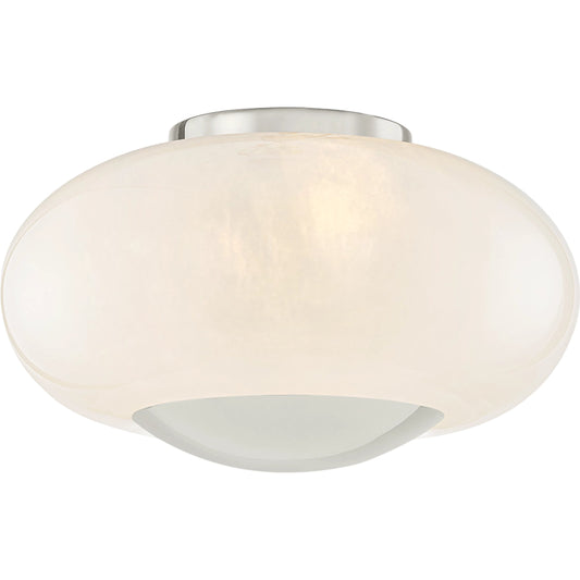 Lottie Flush Mount by Mitzi. Made from glass in a transitional style.