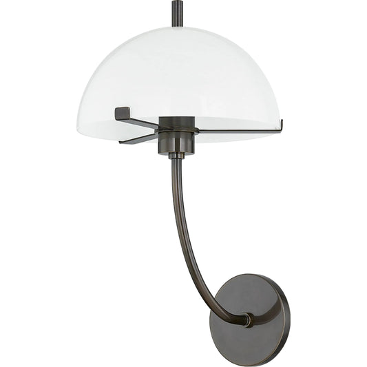 Atala Wall Sconce by Mitzi. Made from steel in a transitional style.