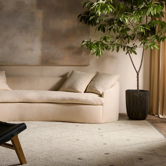Hadi HAD02 Rug by Jaipur Living in ivory, gray. Made from 100% wool in a unique style.
