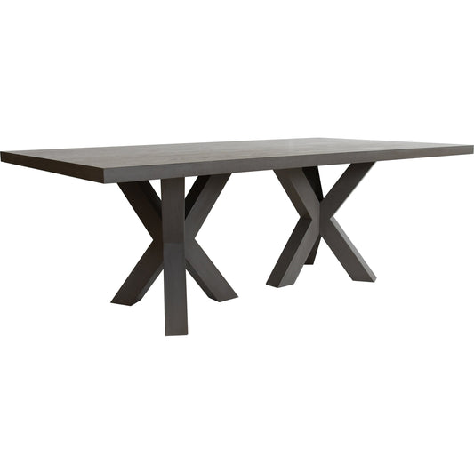 Haines Dining Table by Worlds Away. Made from hardwood solids, mdf, veneer in a modern style.