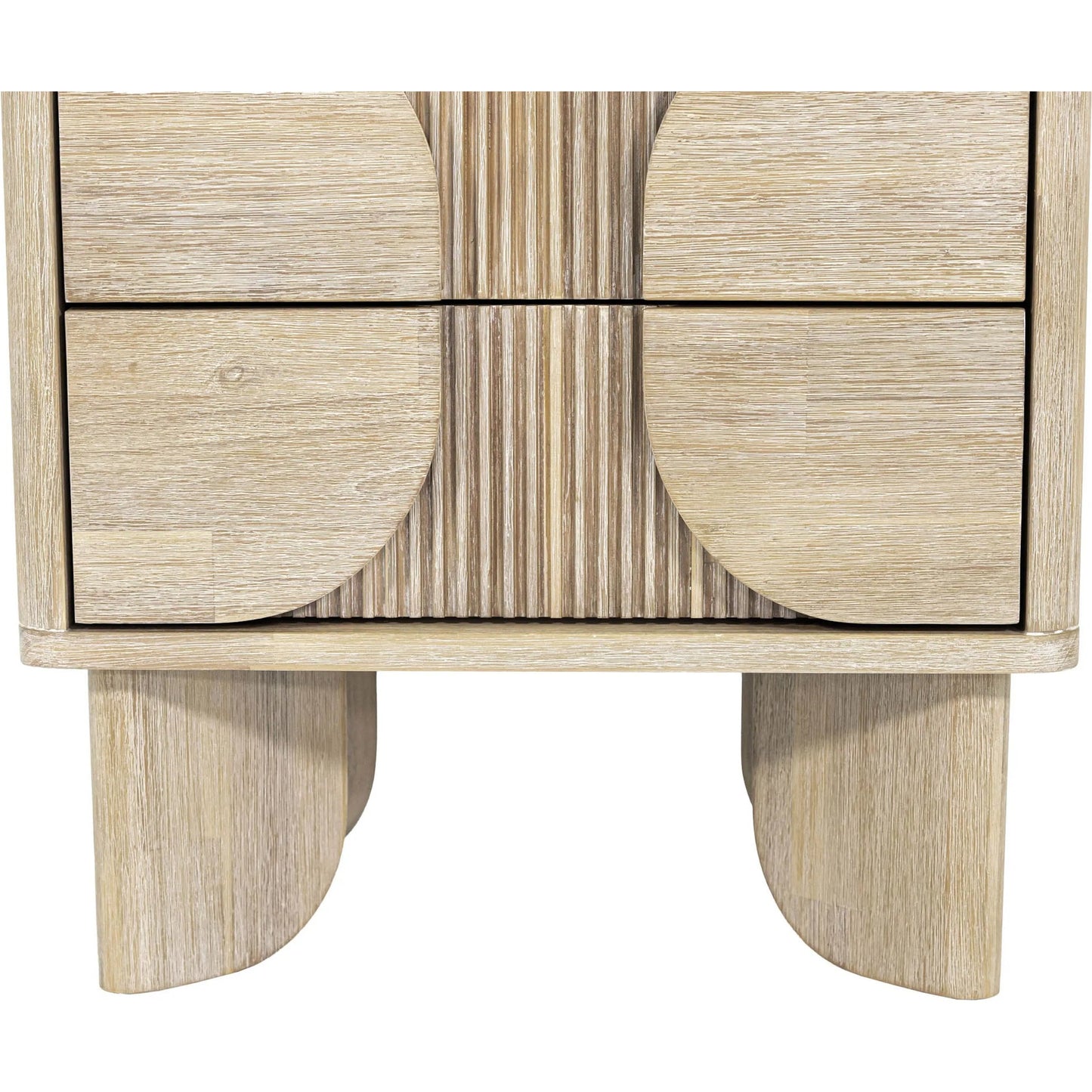 003 SI-2325064 | Unknown | Haru Nightstand by LH Imports in beige and sand wash. Made from acacia, acacia veneer, mdf in a unique style.