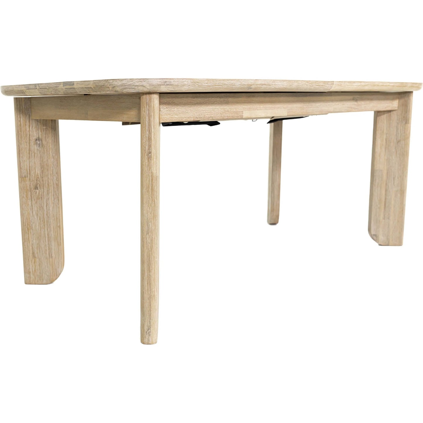 010 SI-2325068 | Unknown | Haru Extension Dining Table (70"/102") by LH Imports in beige and sand wash. Made from acacia in a unique style.