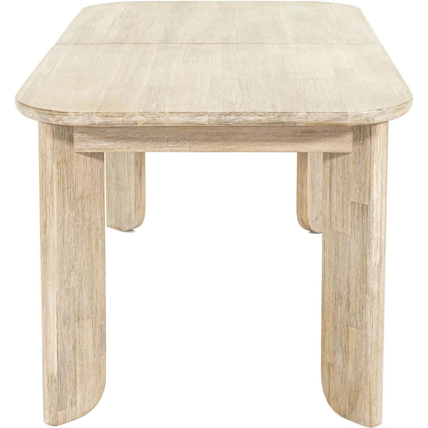 007 SI-2325068 | Unknown | Haru Extension Dining Table (70"/102") by LH Imports in beige and sand wash. Made from acacia in a unique style.