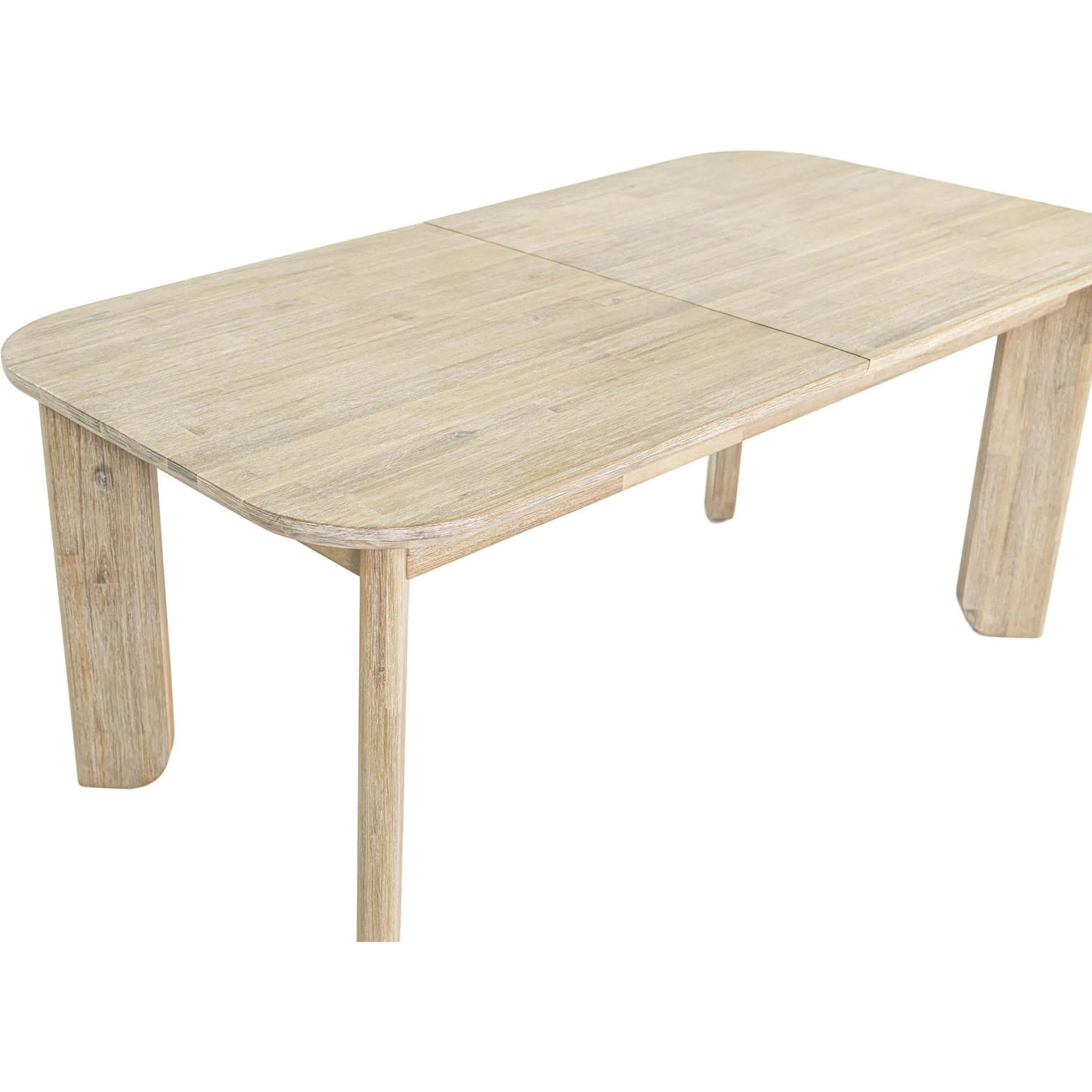 009 SI-2325068 | Unknown | Haru Extension Dining Table (70"/102") by LH Imports in beige and sand wash. Made from acacia in a unique style.