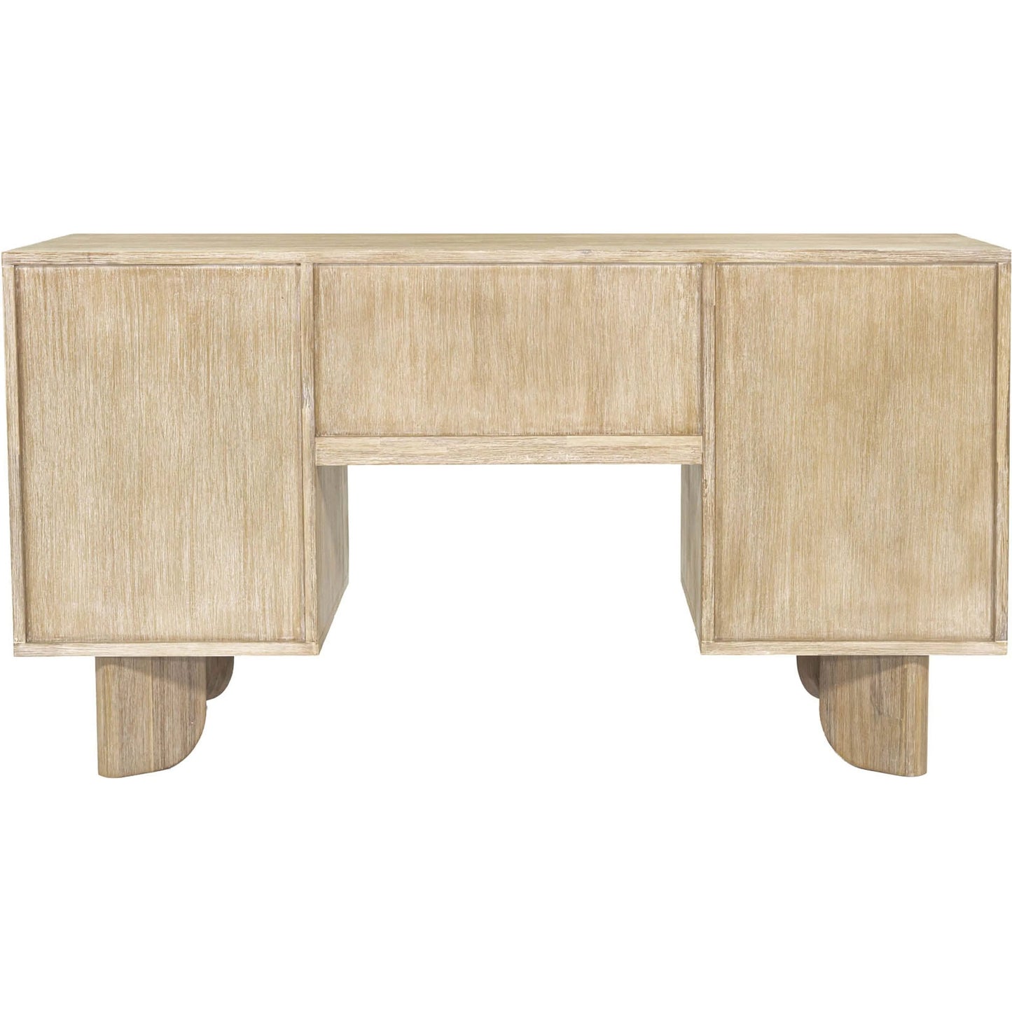 005 SI-2325069 | Unknown | Haru Desk by LH Imports in beige and sand wash. Made from acacia, acacia veneer, mdf in a unique style.