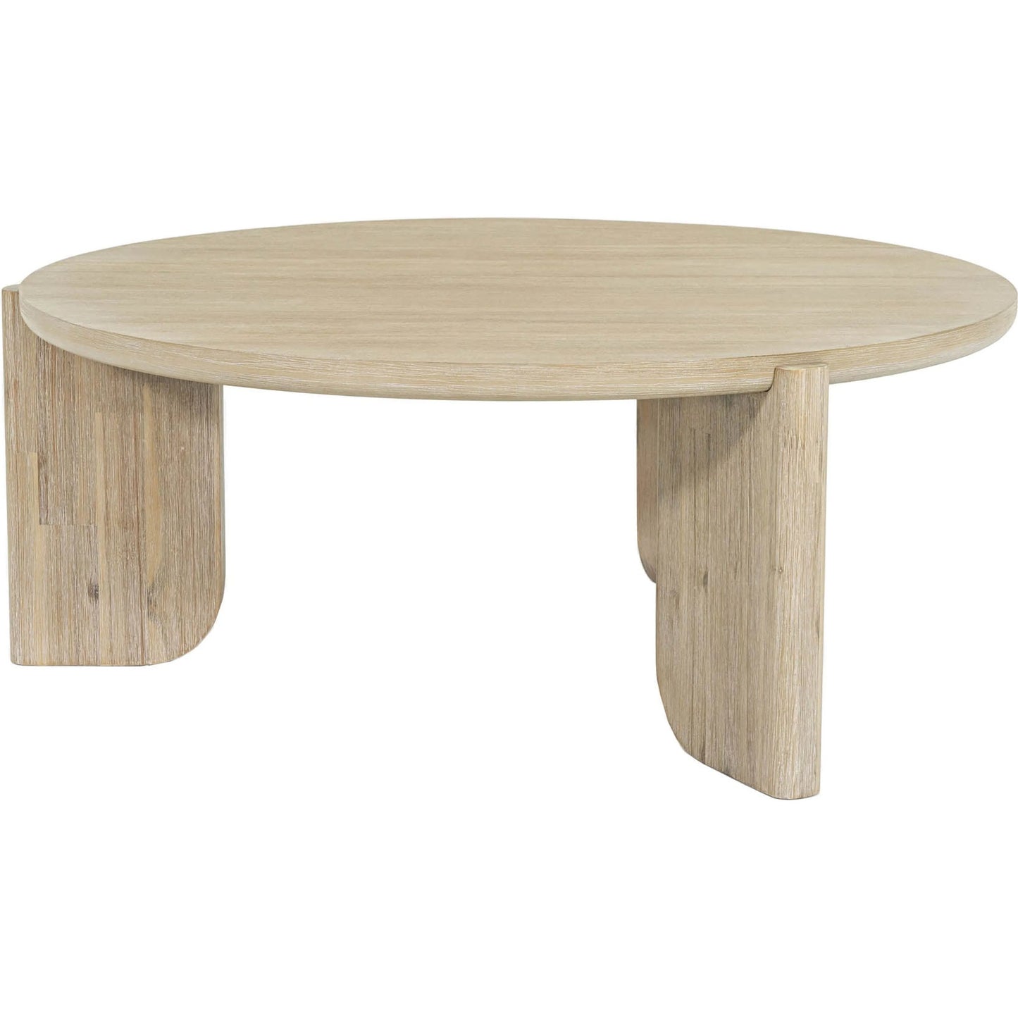 001 SI-2325071 | Primary Silo | Haru Coffee Table by LH Imports in beige and sand wash. Made from acacia in a unique style.