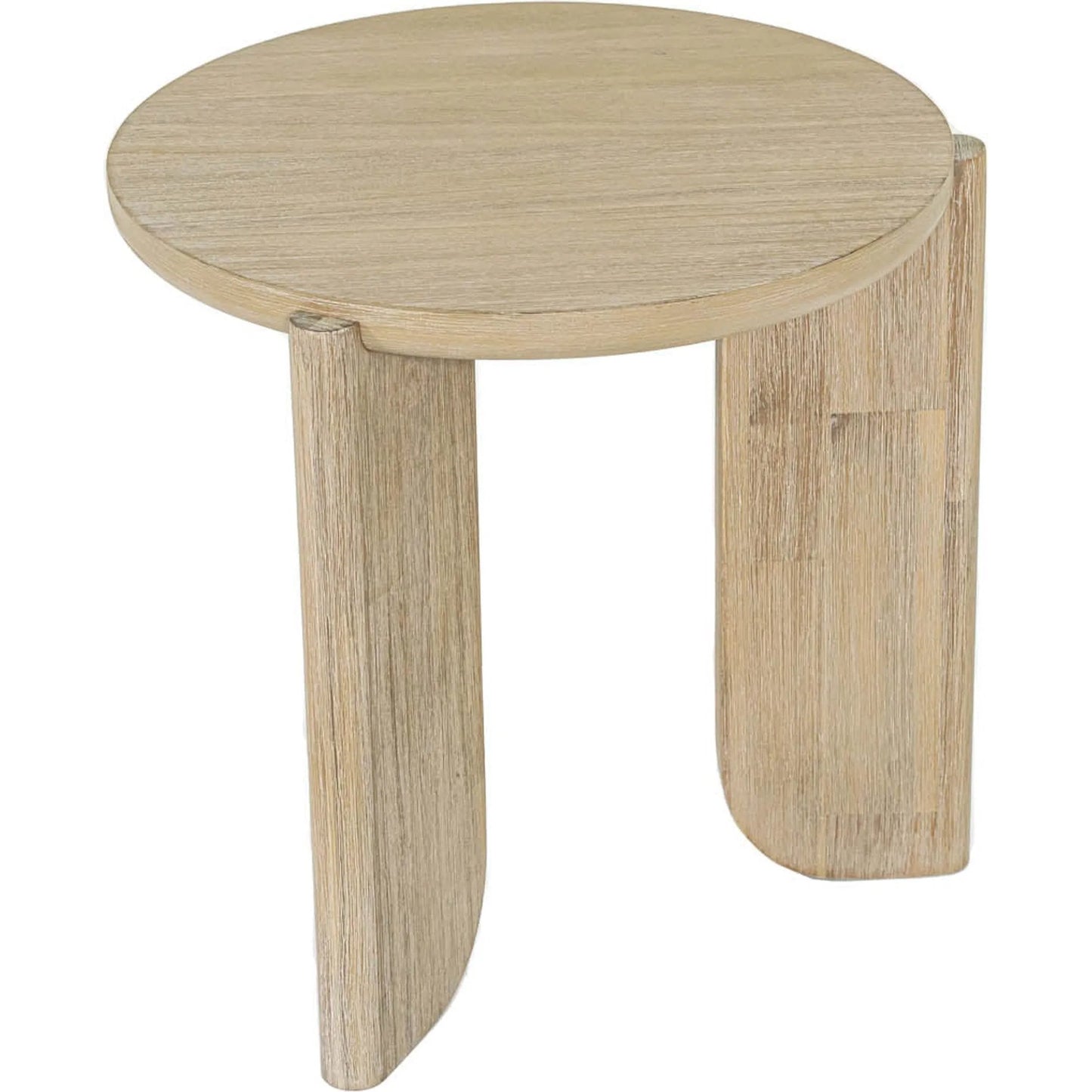 004 SI-2325072 | Unknown | Haru Side Table by LH Imports in beige and sand wash. Made from acacia in a unique style.