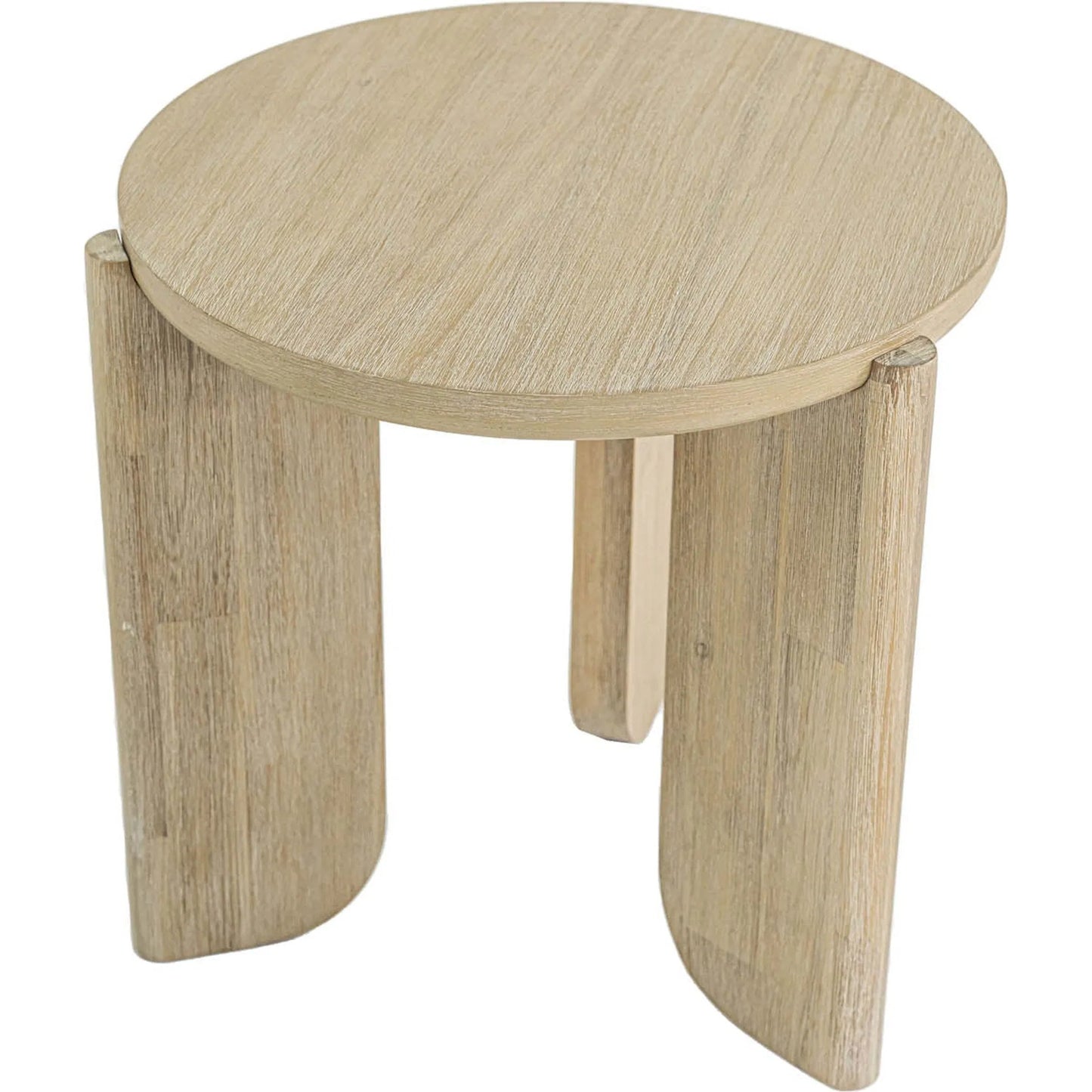 005 SI-2325072 | Unknown | Haru Side Table by LH Imports in beige and sand wash. Made from acacia in a unique style.
