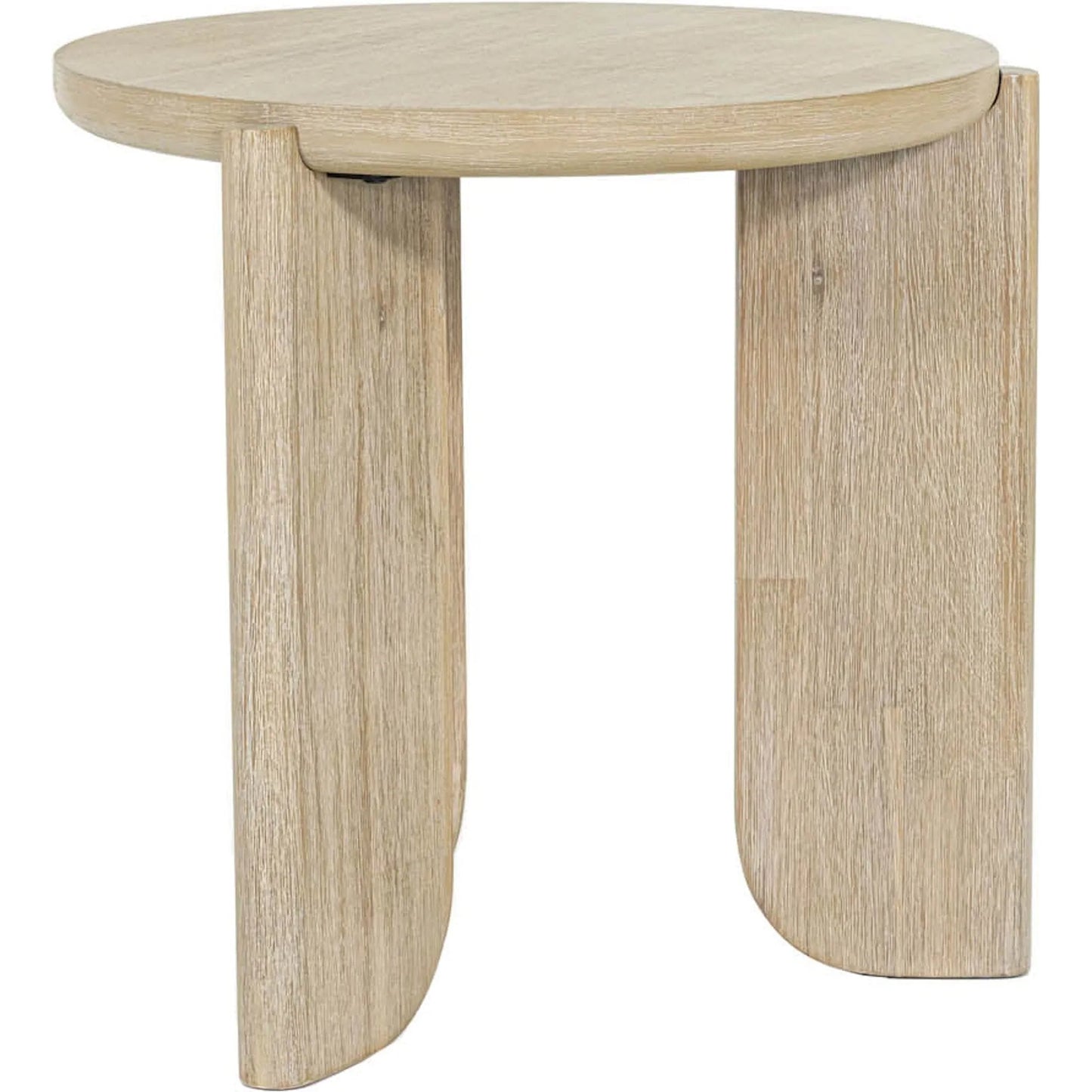 001 SI-2325072 | Primary Silo | Haru Side Table by LH Imports in beige and sand wash. Made from acacia in a unique style.
