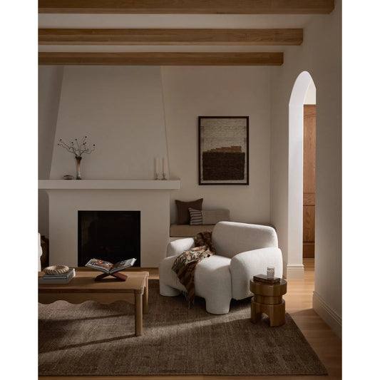 Hartley HRT-04 Rug by Loloi in brown, mocha. Made from 100% wool in a unique style.