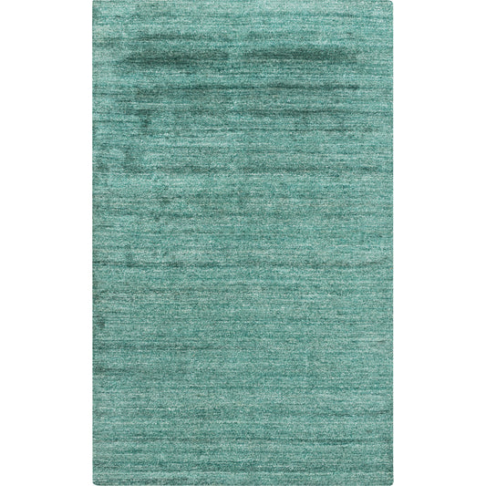 HAZ-6019 Rug by Surya in dark green. Made from 100% viscose in a unique style.